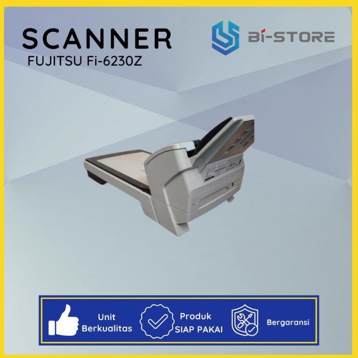Scanner Fujitsu Fi-6230Z berkecepatan tinggi dengan ADF dan Flatbed
