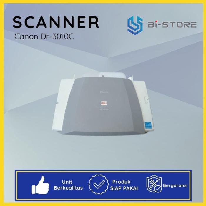 Canon DR-3010C scanner folio dengan tray input custom