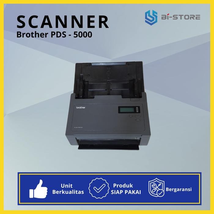 Scanner Brother PDS-5000 High Speed 60 PPM dengan fitur duplex otomatis