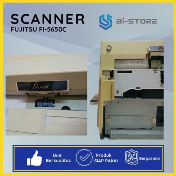 Scanner A3 Fujitsu Fi-5650C berkecepatan 55 ppm dalam kondisi normal