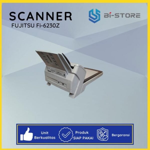 Scanner Fujitsu Fi-6230Z berkecepatan tinggi dengan ADF dan Flatbed