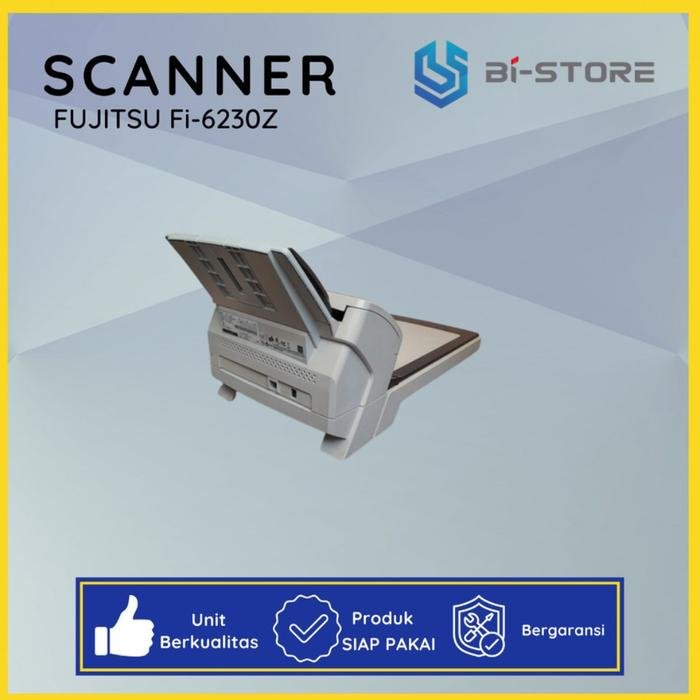 Scanner Fujitsu Fi-6230Z berkecepatan tinggi dengan ADF dan Flatbed
