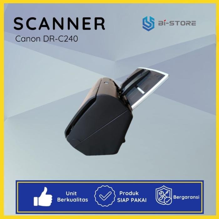 Canon DR-C240 scanner folio dengan tray input custom
