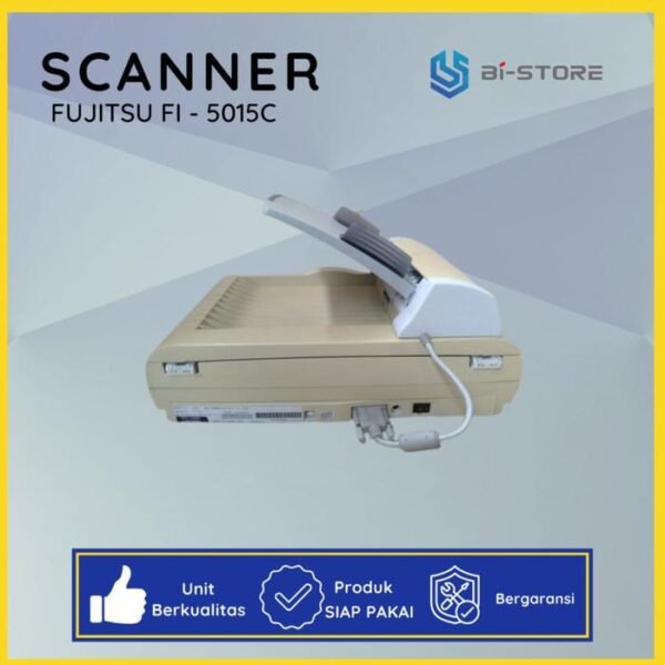 Scanner Fujitsu Fi-5015C dengan tray modifikasi F4 siap pakai dan support Windows 10