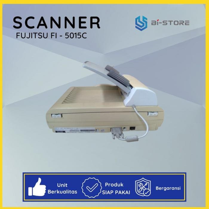 Scanner Fujitsu Fi-5015C dengan tray modifikasi F4 siap pakai dan support Windows 10