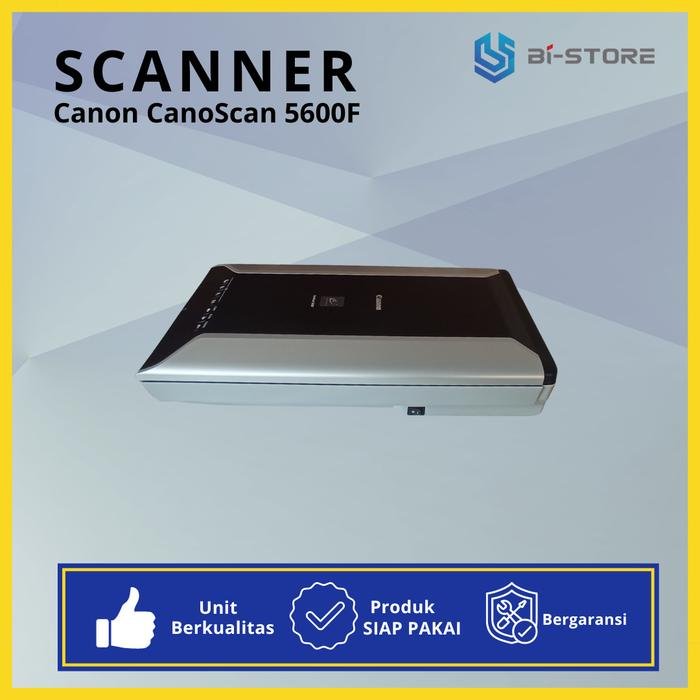 Dapatkan Canon CanoScan 5600F scanner klise fullset belum dipakai dengan resolusi 4800 x 9600 dpi. Mendukung film & slide 35mm, hasil tajam dan warna alami.