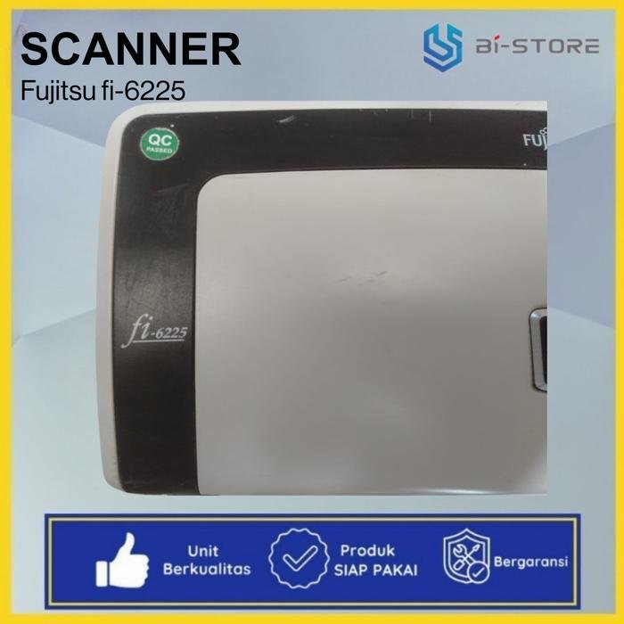 Scanner F4 Fujitsu Fi-6225 dengan ADF dan Flatbed berkecepatan tinggi