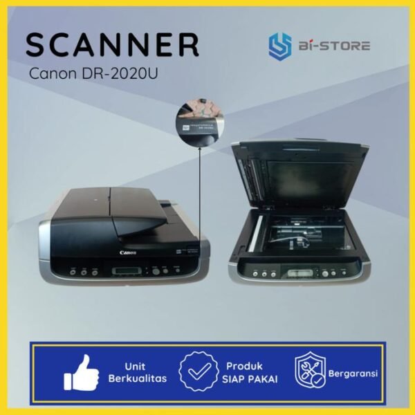 Scanner F4 Canon DR-2020U bisa scan F4 Folio dan Legal melalui ADF