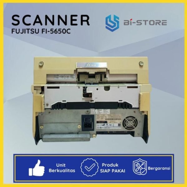 Scanner A3 Fujitsu Fi-5650C berkecepatan 55 ppm dalam kondisi normal
