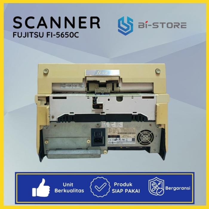 Scanner A3 Fujitsu Fi-5650C berkecepatan 55 ppm dalam kondisi normal