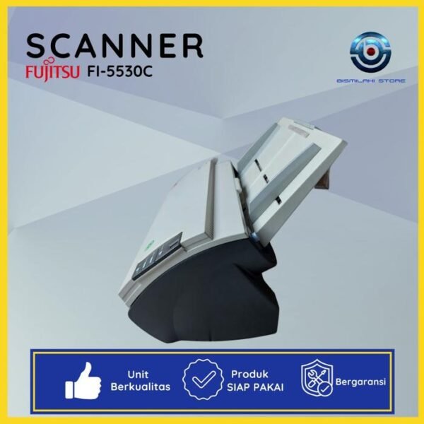 Scanner A3 Fujitsu FI-5530C high speed dengan ADF 100 lembar