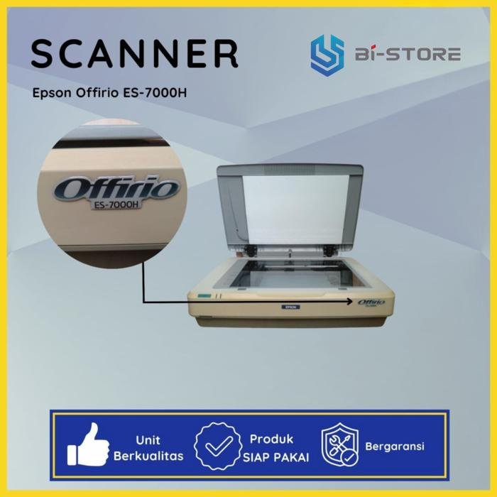 Scanner Epson Offirio ES-7000H berkecepatan tinggi mendukung ukuran A3 dengan hasil tajam dan presisi