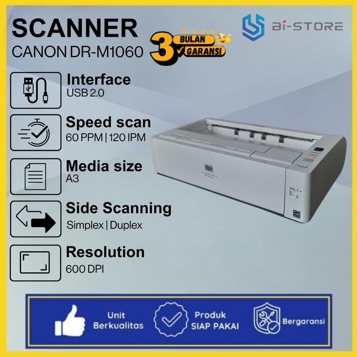Scanner A3 Compact Canon imageFORMULA DR-M1060