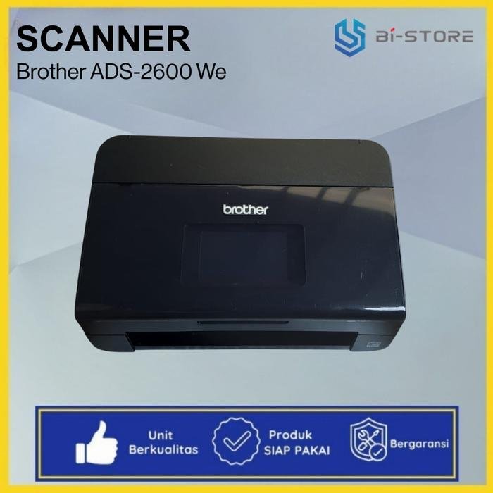 Brother ADS-2600We Scanner Folio F4 - WiFi Network & Touchscreen - Gambar 2