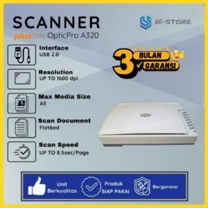 Scanner Flatbed A3 Plustek OpticPro A320