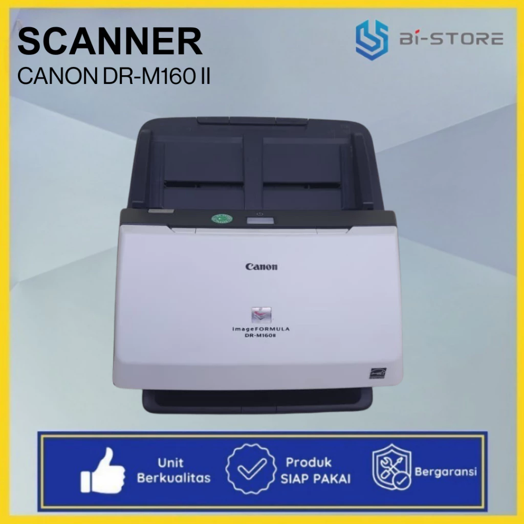 scanner canon dr-m160ii bekas bergaransi siap pakai