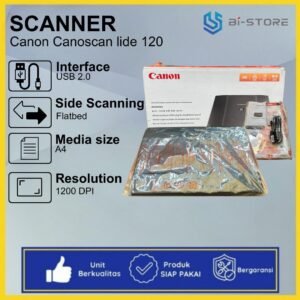 Jual Scanner Canon CanoScan LiDE 120 Baru (Stok Lama) Siap Pakai