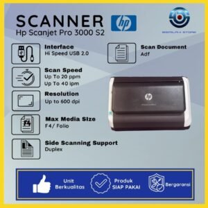 Scanner Folio F4 HP ScanJet Pro 3000 s2 &ndash; Ringkas & Handal