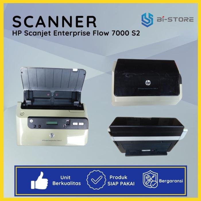 ual Scanner HP ScanJet Enterprise Flow 7000 s2 Folio