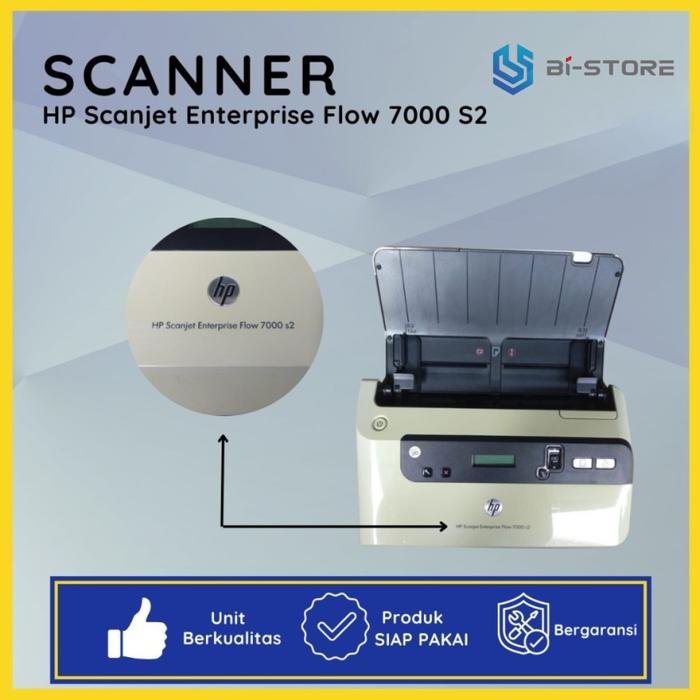 ual Scanner HP ScanJet Enterprise Flow 7000 s2 Folio