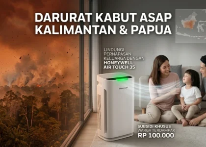 Solusi Kabut Asap: Honeywell Air Touch 35 | Dunia Scanner