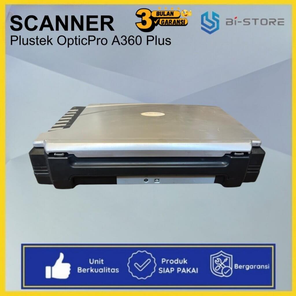 Jual Scanner Plustek OpticPro A360 Plus – Scanner A3 Flatbed