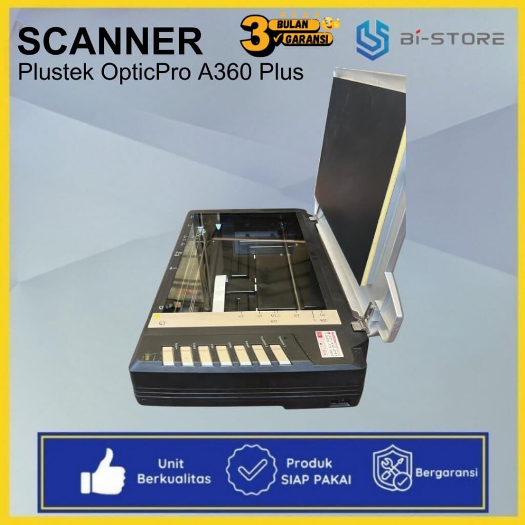 Jual Scanner Plustek OpticPro A360 Plus – Scanner A3 Flatbed