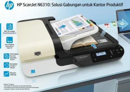 scanner HP SCANJET N6310