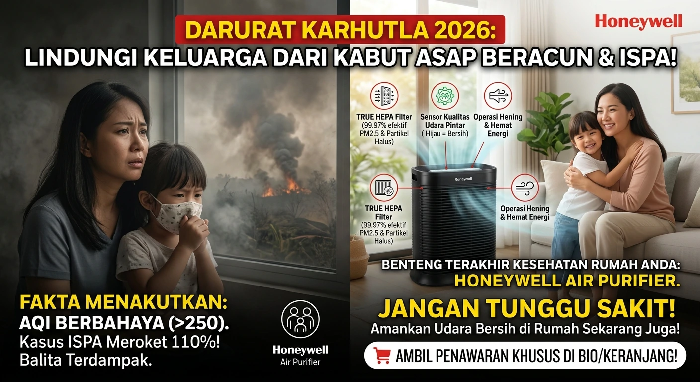 Ancaman Kabut Asap Karhutla Menyusup ke Rumah, Begini Cara Melindunginya