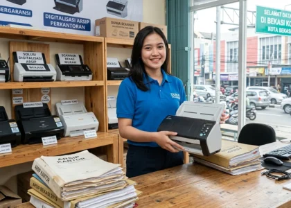 Toko Scanner Dokumen Murah di Bekasi: Pilihan Tepat untuk Digitalisasi Arsip