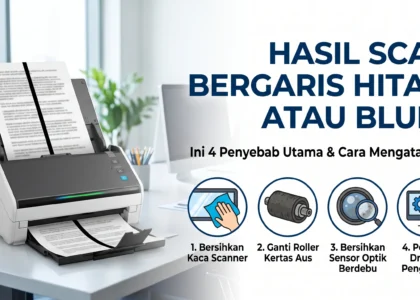 Ini penyebab hasil scan kamu bergaris atau buram